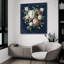 «Cadeaux du jardin bleu marine» par Danhui Nai, art mural en verre acrylique-87761265