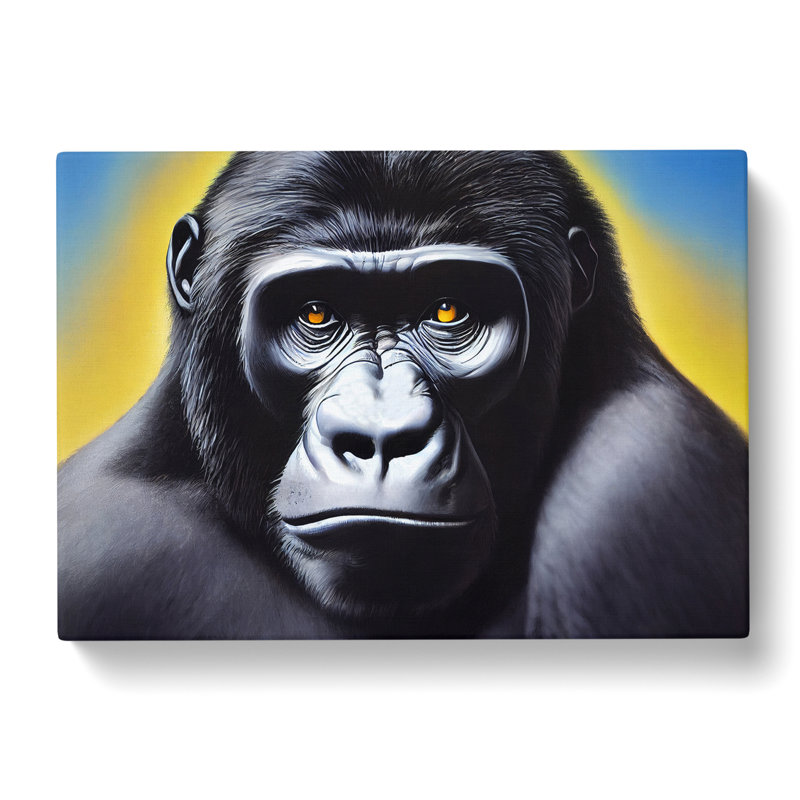Rare Gorilla - Wrapped Canvas Print, 40cm H x 60cm W x 3cm D