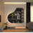 5 Piece Piano Wood Wall Shelf With Lights