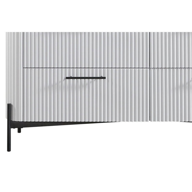 6 Drawer Dresser - White