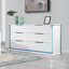 Ensemble de chambre avec éclairage à DEL 4 pièces Pallas-101898550-101898551