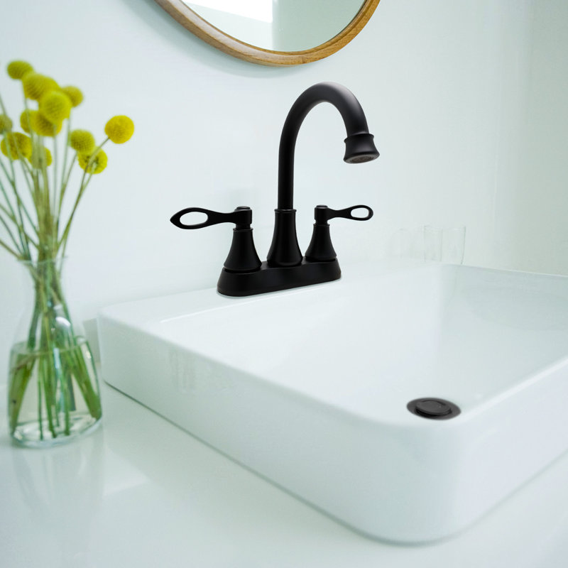 Bathroom Faucet with Drain Assembly