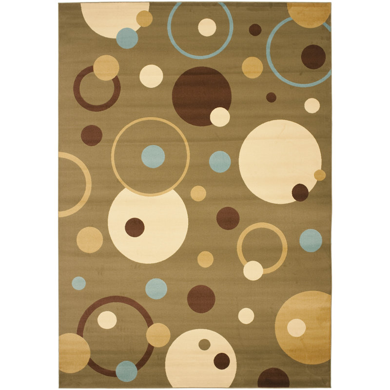 Charis Performance Geometric Rug, Rectangle 4' x 5'7"