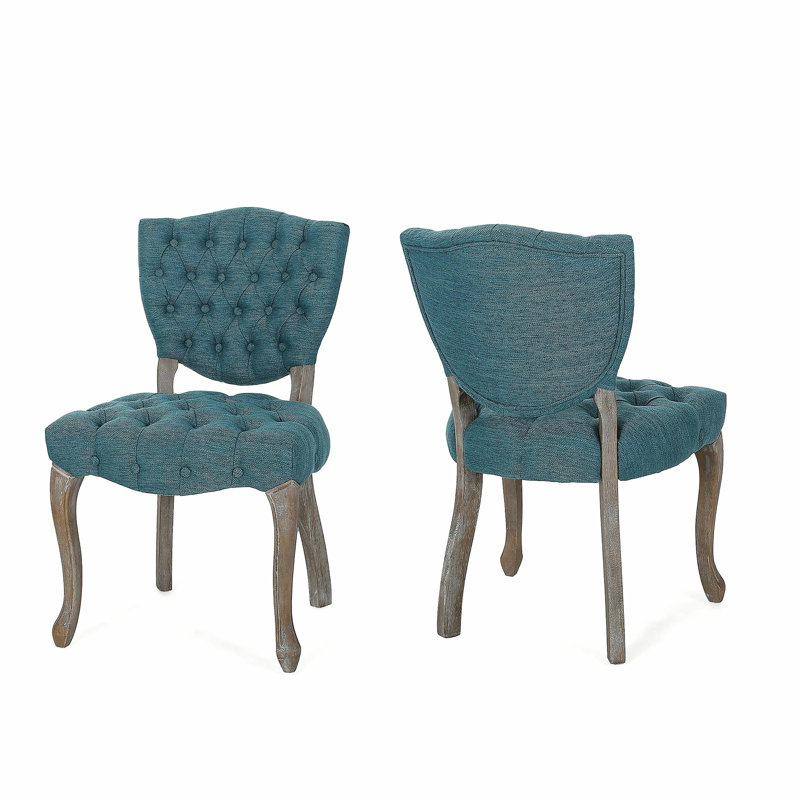 Élégant fauteuil en velours, Sarcelle