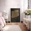 Abstrait, art de bloc brun foncé, photos de salon, impression sur toile encadrée-128131886-128131889
