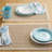 FIESTA Kai Macrame Placemats 4-Pack Set, Natural, 14"x19"