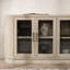 Vander 78" Oak Veneer Wood Buffett Sideboard In White Wash-1655301192