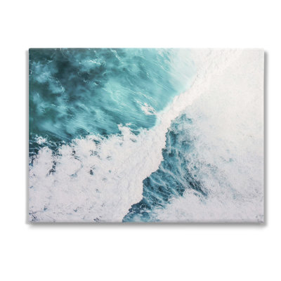 "Asymmetric Splashing Waves" par Sissi et Seb sur toile