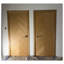 Panneau de porte à galandage 42 x 84 pouces Ego 5005, placage chêne naturel, portes coulissantes de style grange pour placard escamotable-99701019-99701023