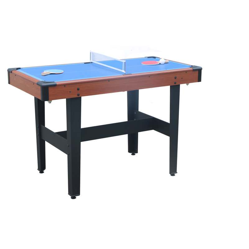 48? 3-in-1 Multi Game Table - Combo Game Table Set - Billiards/Pool, Glide Hockey and Table Tennis for Home, Game Room, Friends and Family!