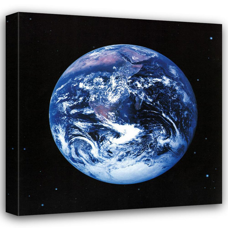 The Earth, 36" H x 36" W