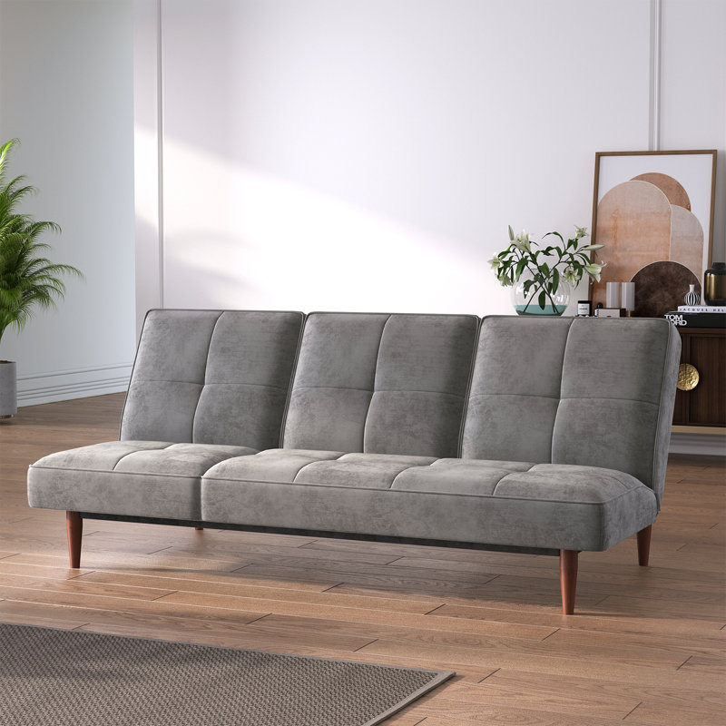 Hoopeston 2 Seater Cotton Sofa Bed