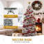 Arbre de Noël enneigé 7,5 pi-807302037