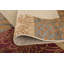 Tapis beige à bordure florale Abercorn pour salon, salle à manger et chambre à coucher-671075792