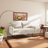 Casey 58" Velvet Round Arms Sofa Loveseat-1663138315-1657671451