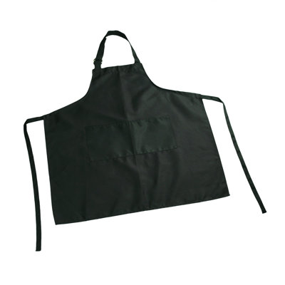 No Holiday Polyester Cotton Bib Apron