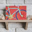«Let's Go For A Bike Ride», art mural urbain audacieux et coloré-129548893