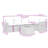 Vidaxl Garden Sofa Set Black, Cream White