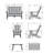 Byrnes 4 - Person Patio Conversation Set-49496986