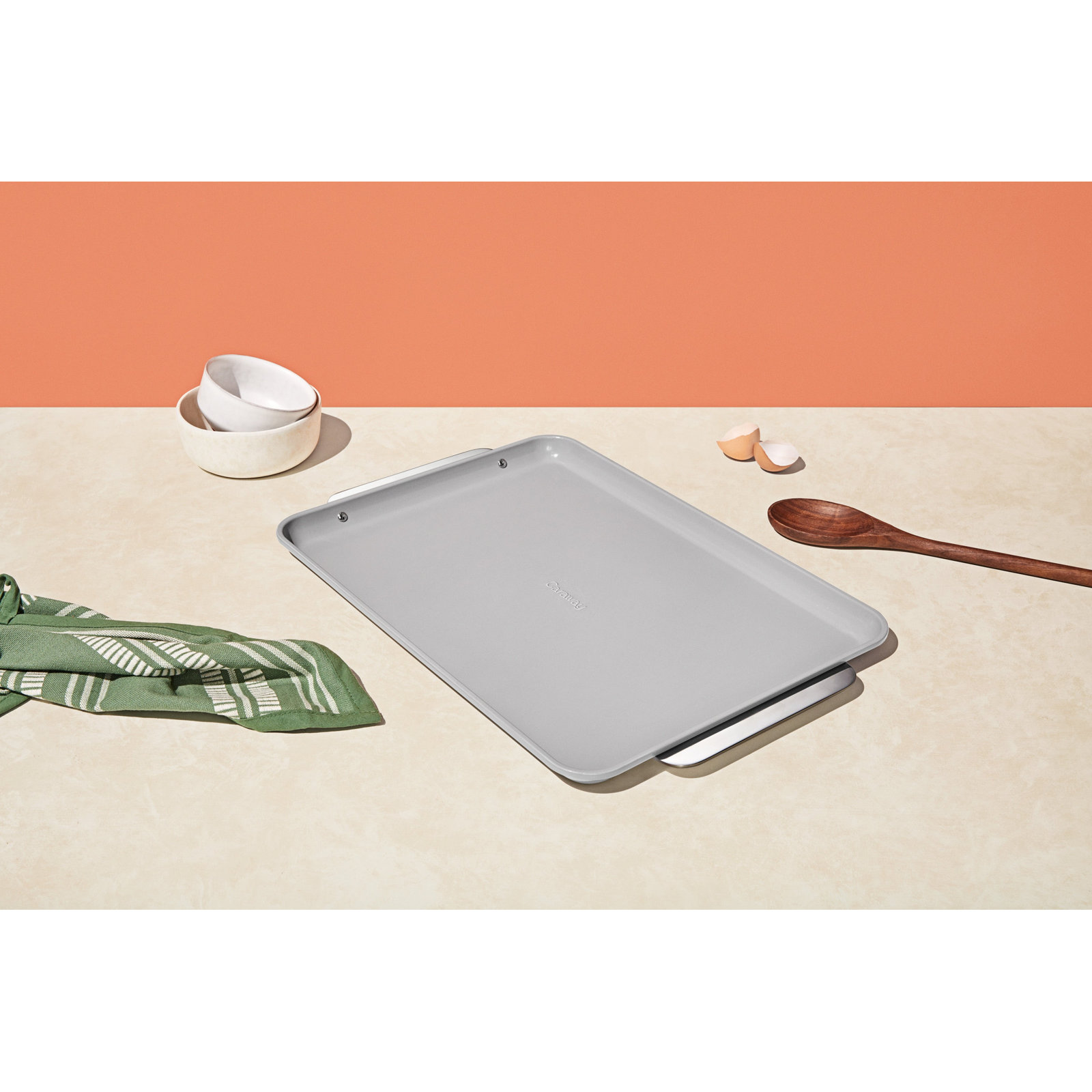 Caraway Nonstick Ceramic Large Baking Sheet, Gray