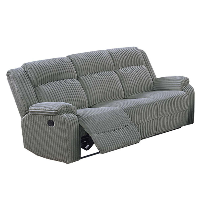 1pc Motion Loveseat, Smoke