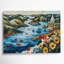 Art mural sur toile noire USA State Maryland-64457029