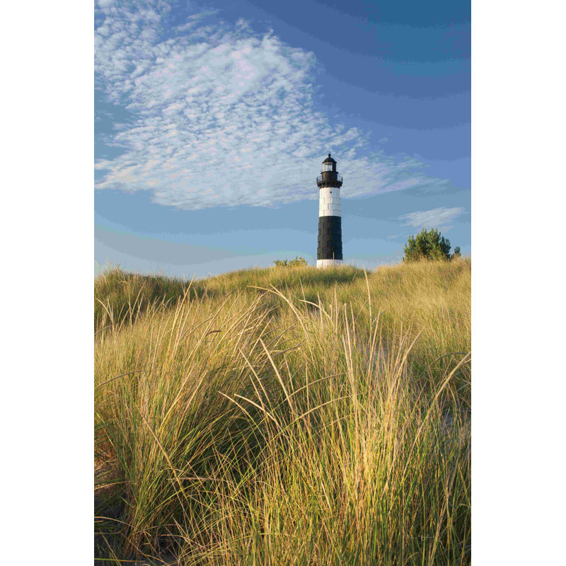 «Big Sable Point Lighthouse I» par Alan Majchrowicz - photographie sur toile tendue, H 18 po x l 12 po, Non