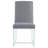 Grey Cube Base Dining Chair
