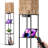 63.8" Rattan Floor Lamp With Shelves And Usb Port