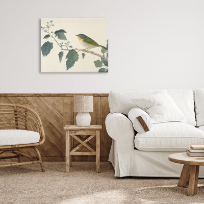 «Blue Bird and Leaves», conception par Petal Prints Design