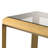 Callum 59'' Glass Top Console Table