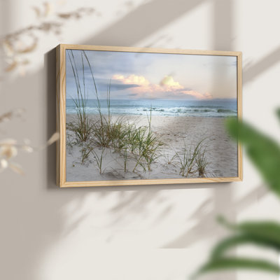 Beach Driftwood - Reproduction encadrée - Restickable