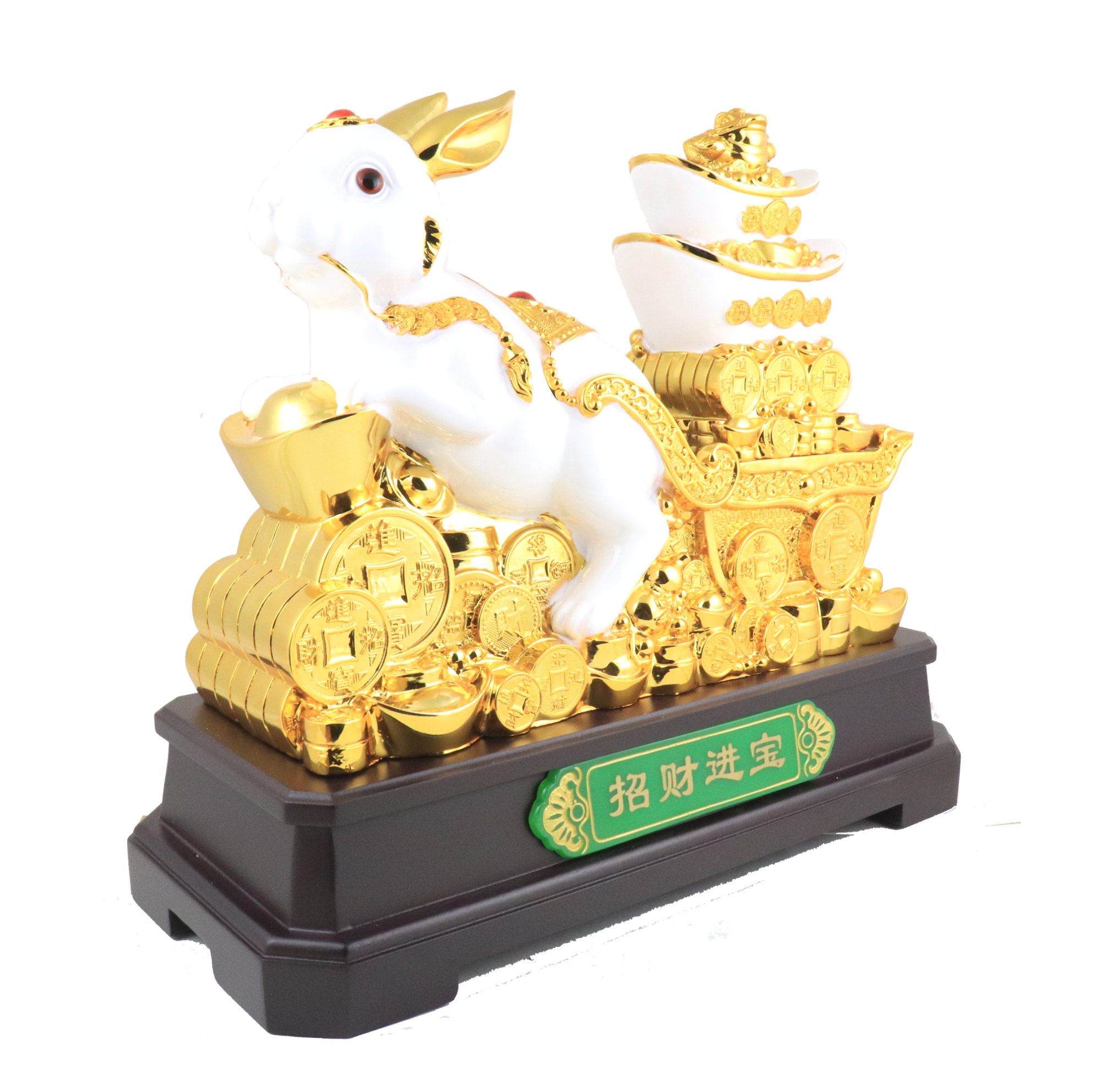 Bungalow Rose Rabbit Statue | Wayfair