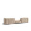 3 Seater Velvet Sofa & Chaise