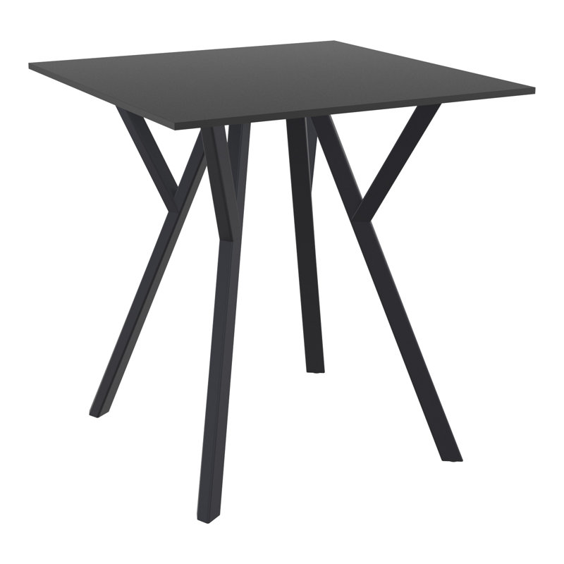 Table de salle à manger Lexington, Noir, noir, noir, noir