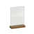 Transparent / noyer est en rupture de stock