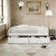 Lit plateforme simple avec deux tiroirs-1867701120