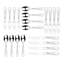 Ensemble de couverts en acier inoxydable NOA 18/0