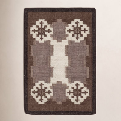 Heidi Nordic Flatweave Geometric Wool Rug