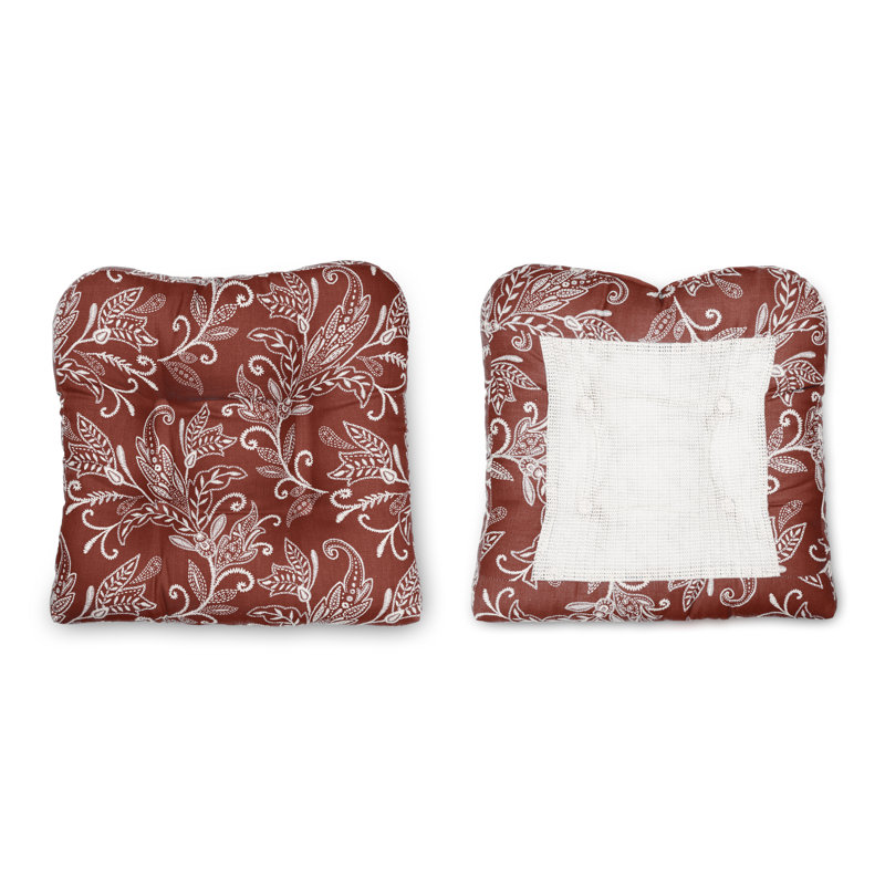 Coussin de coussin d'intérieur Sanita, 16 po x 1 po, Brique