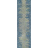 Abrash Ikat Hand-Tufted Wool Area Rug Cut/Loop Pile