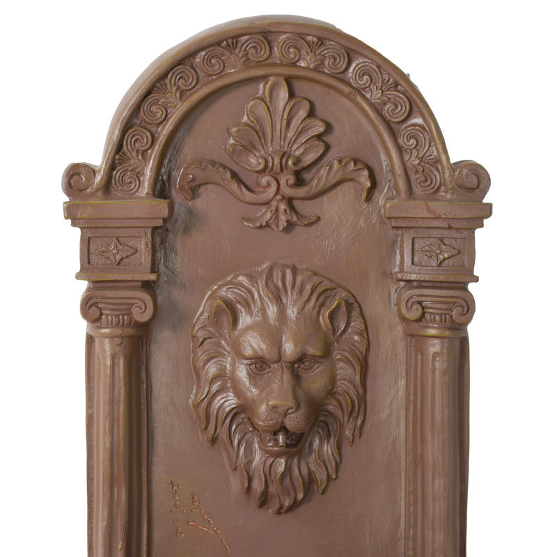 Fontaine murale Schaper, Terre cuite