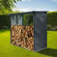 Support d'extérieur pour bois de chauffage Meta-111234536
