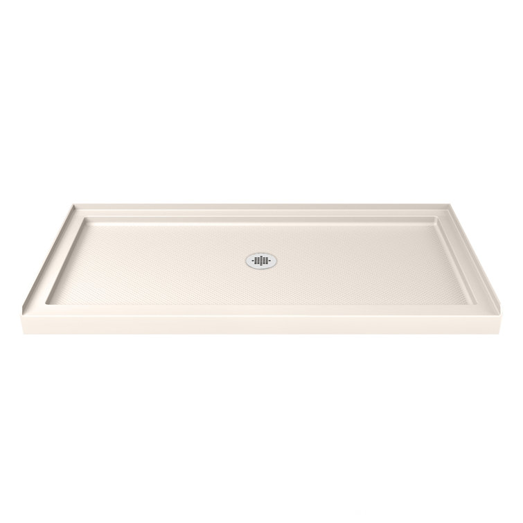 SlimLine 60" W x 32" D Single Threshold Shower Base