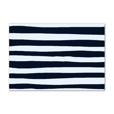 Striped Background - Wrapped Canvas Print