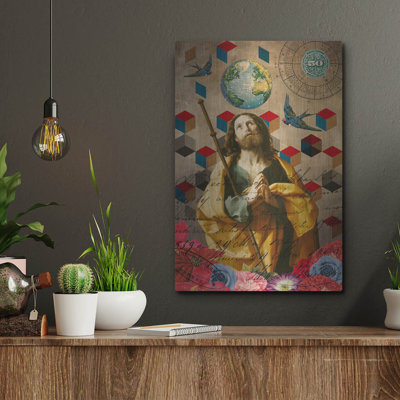«The Alchemist» par Elo Marc, art mural en métal