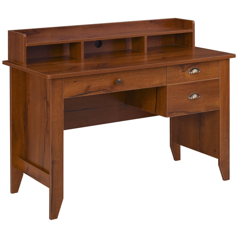 Bureau à domicile avec huche, Brun