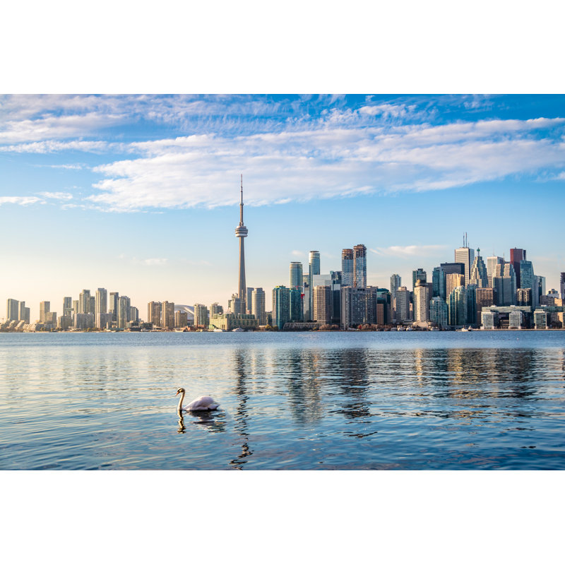 Fornaro Toronto Skyline, Canada par Diegograndi, H 32 po x l 48 po