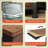 Dresser For Bedroom With 12 Drawers, Dressers With Led Light, Charging Station And Acrylic Sheet-225883188