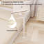 Sofa Armrest Tray Table For Couch, 360° Swivel Height Adjustable End For Small Spaces, Snack Side Table,Angle Adjustabl, Fair